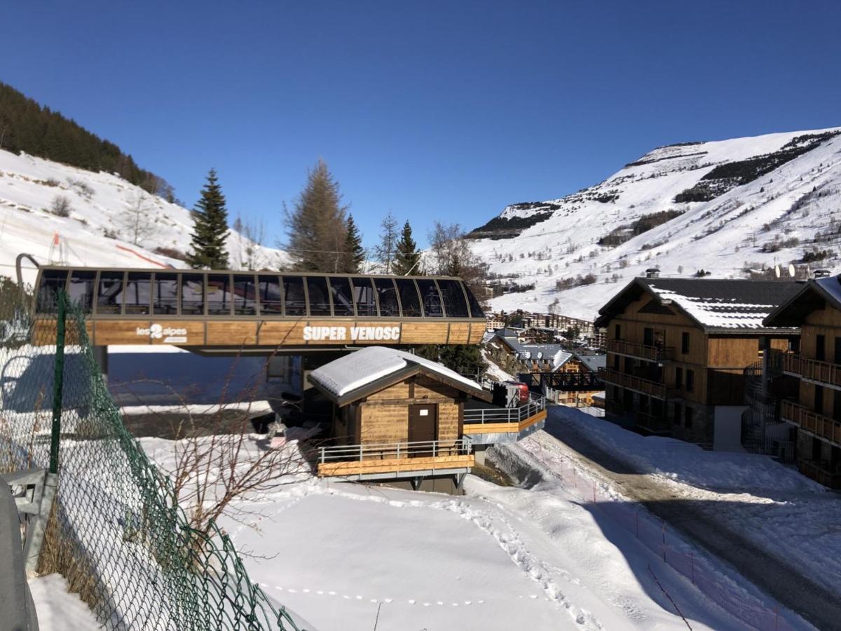Appartement Vue Imprenable Avec Emplacement Ideal Les Deux Alpes Exterior foto